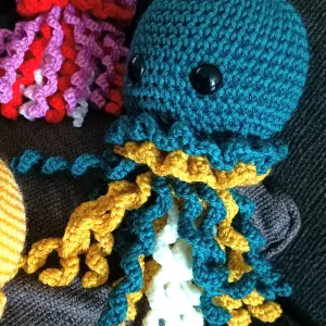 Jellyfish crochet kit
