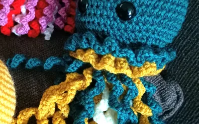Jellyfish crochet kit