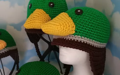 Duck hat crochet pattern