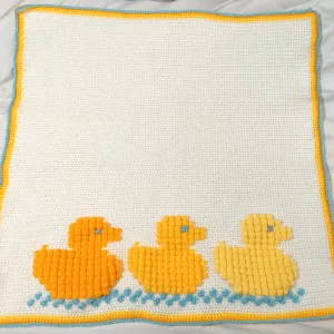 Duck blanket crochet pattern